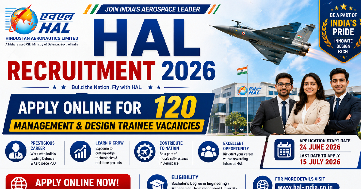 HAL Management Design Trainee Recruitment 2026